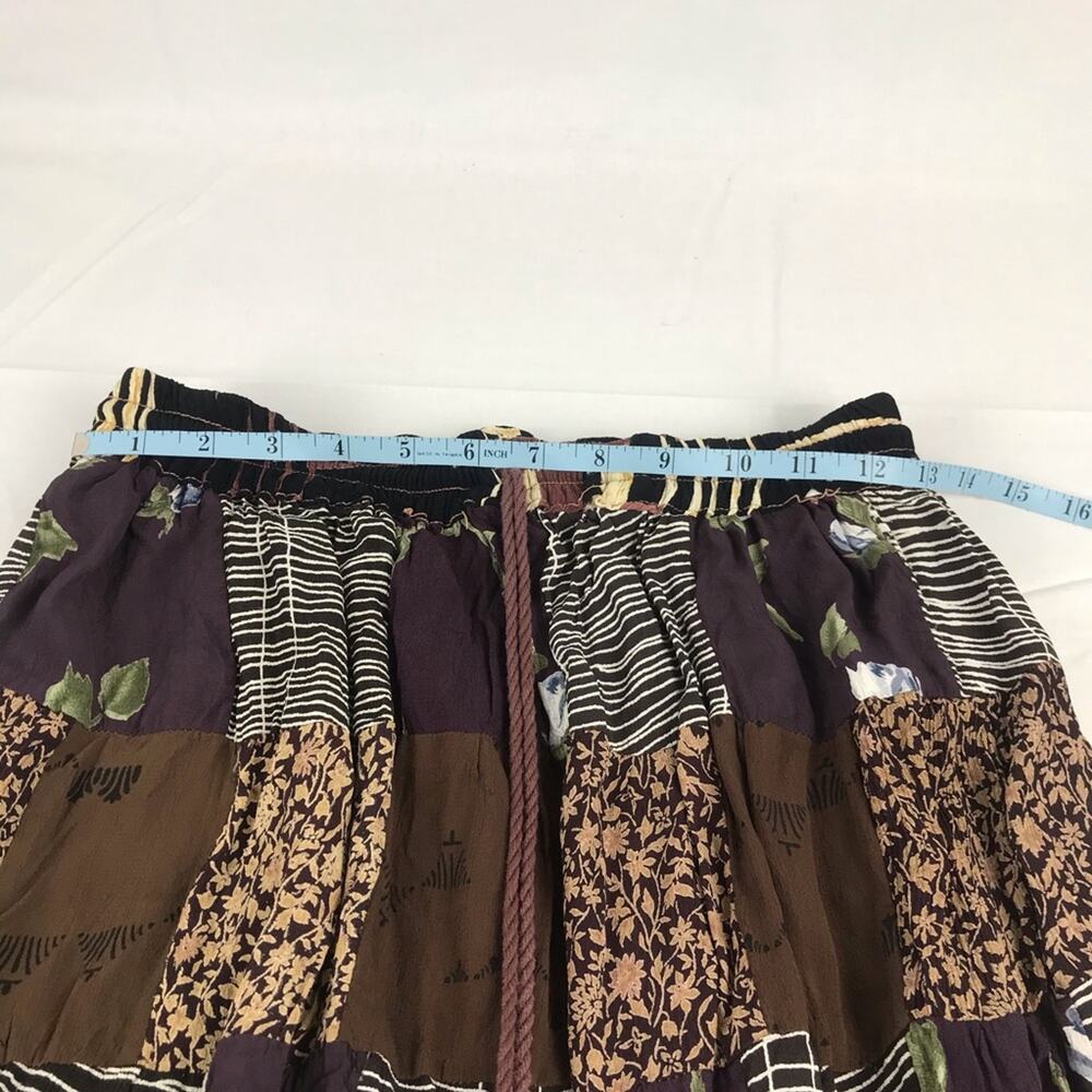 Vintage boho 24karat long skirt‎ free size - Picture 7 of 10